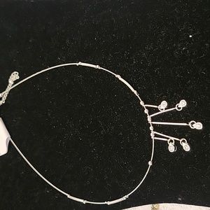 Crystal jewelry necklace